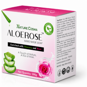 Aloe-Rose Soap (Pack of 4)
