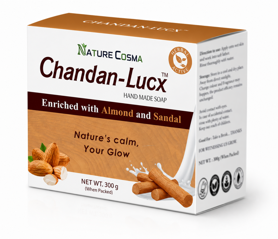 CHANDAN LUCX SOAP 4 PACK